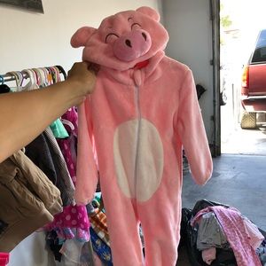 Pig costume 1yr old